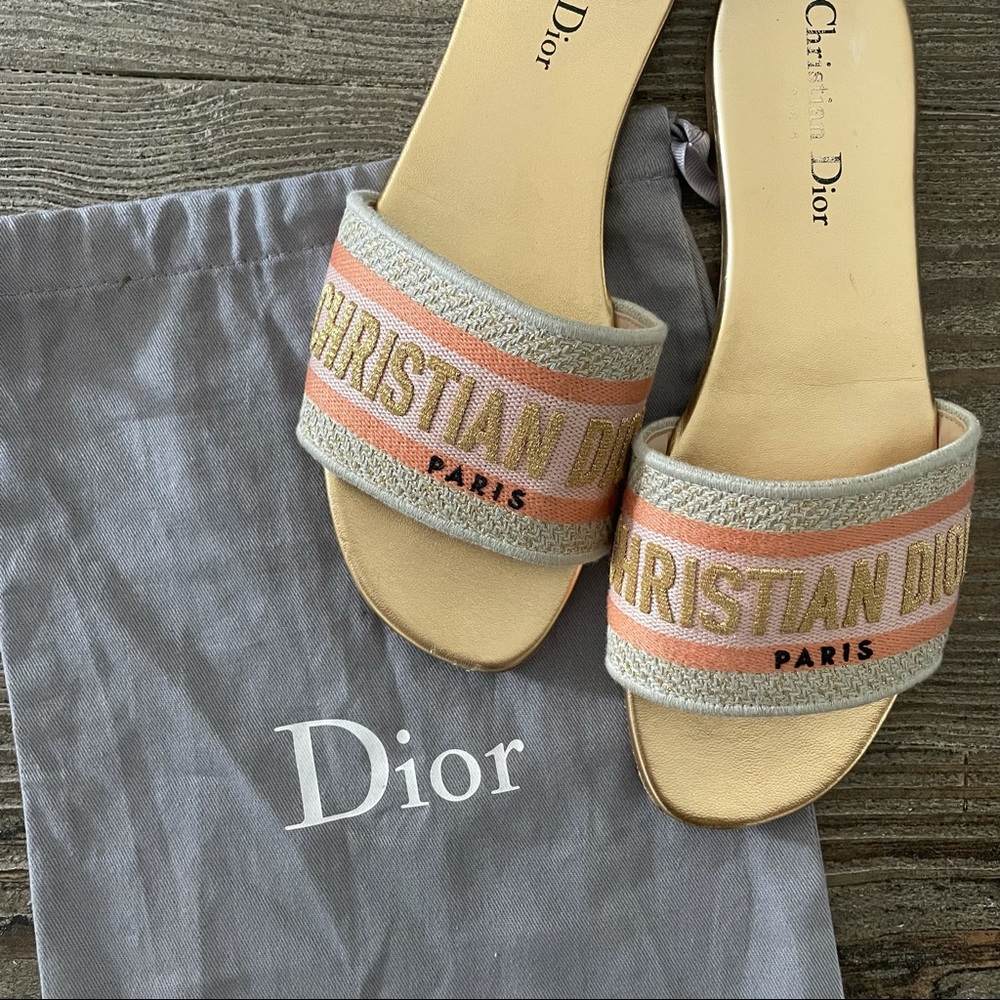 christian dior 52K platinum slides